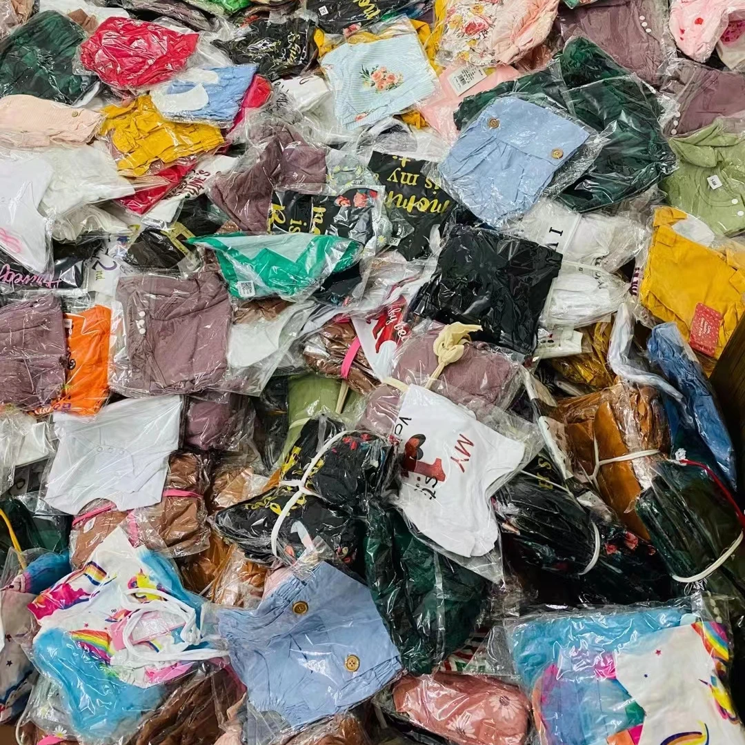 High quality Leftover Overstock pants  Branded frogsuit Kids Baby jumpsuit dress Rompers Outfits Stock Lot clothing sets