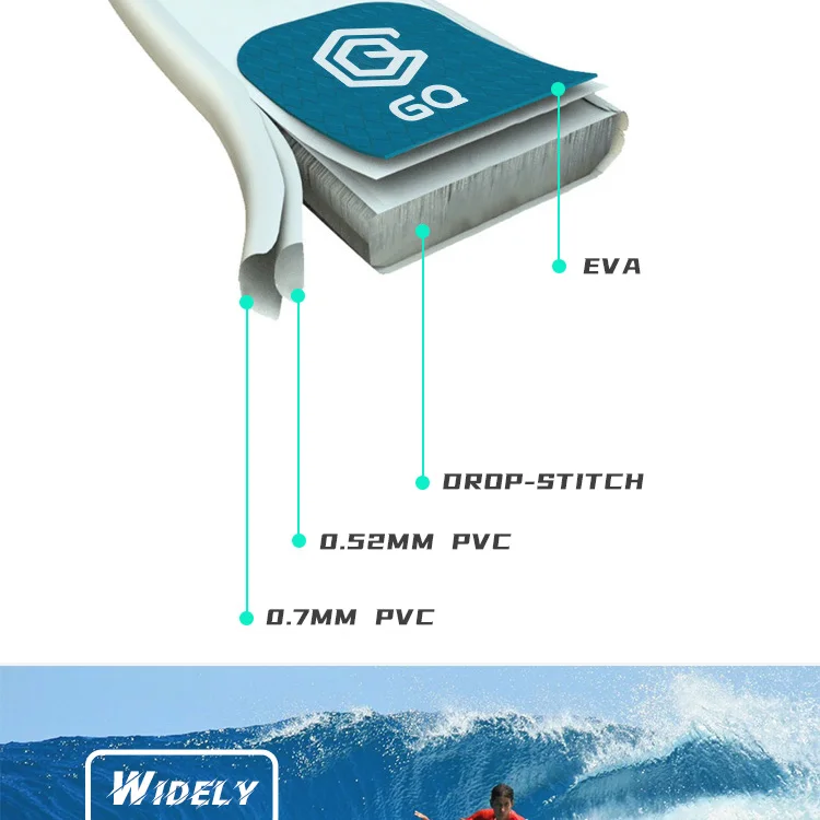 New designfactory wholesale custom sup board inflatable stand up paddle board  surfboard gladiator sup bord