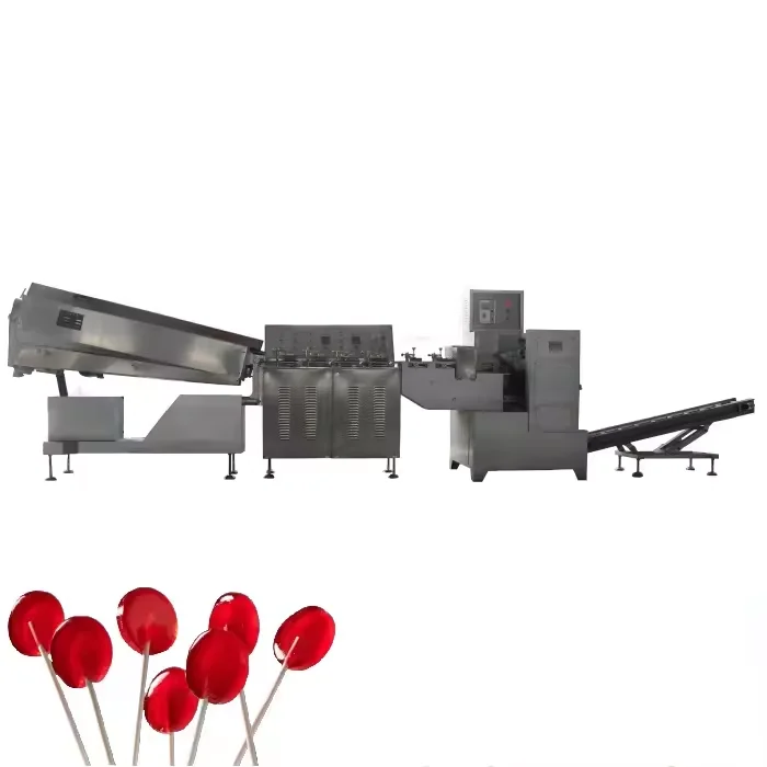 Fully Automatic Sweet Hard Lollipop Candy Depositing Multi Function Lollipop Production Line Lollipop Making Machine