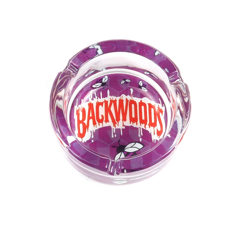  Фабричная пепельница Backwood индивидуальная картонная стеклянная круглая для