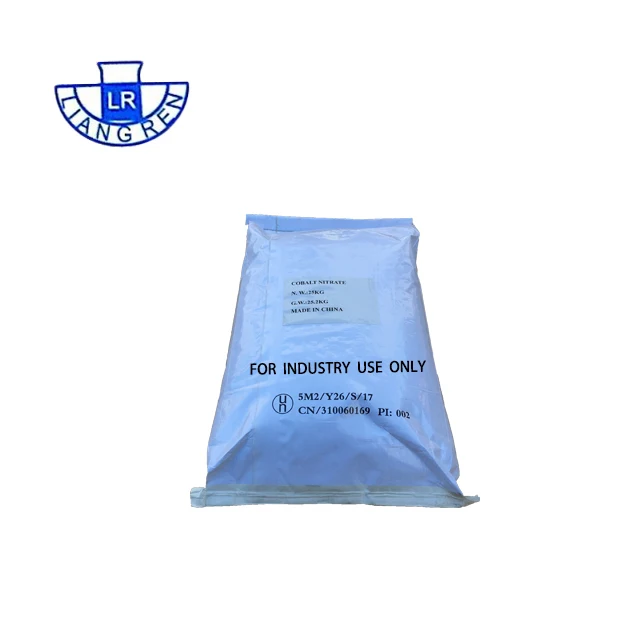 Top quality Cobaltous nitrate hexahydrate cas no 10026-22-9
