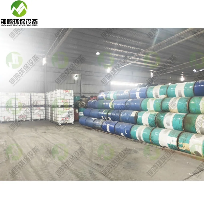 Plastic Pyrolysis Oil Refinery Machine to get EU standard diesel For Sale