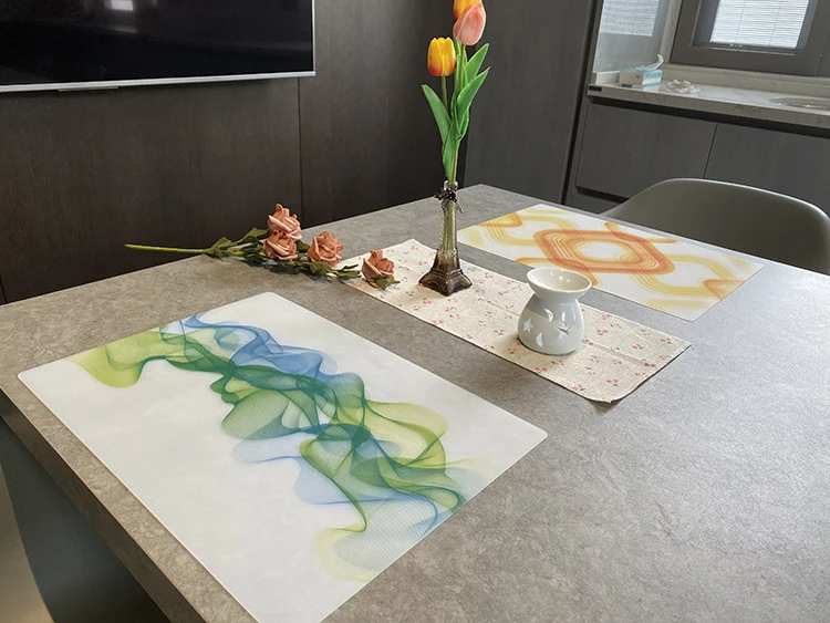 customized silicone mat silicone mat with custom printing