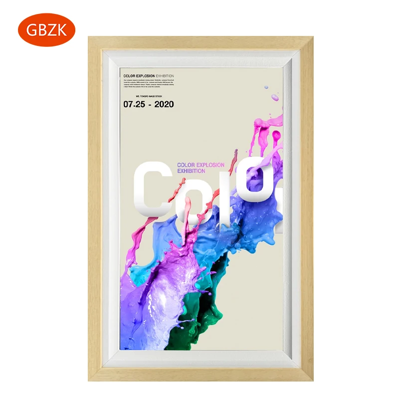 Коммерческие цифровые вывески 21,5 Дюймов, настольные и настенные, Автоматическое вращение, HD IPS ЖК-экран, рекламное оборудование