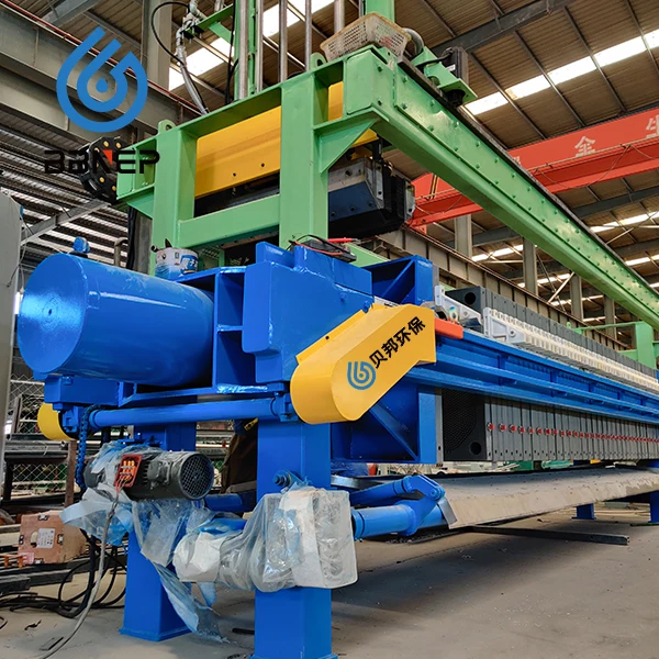 Automatic High-Pressure Wastewater Treatment Membrane Filter Press Machine for Water & Cloth Washing for Industries