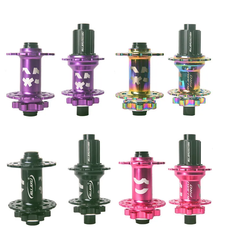 700C RUJIXU 50mm aluminum alloy 5 bearing barrel shaft quickly remove road car disc brake wheel set