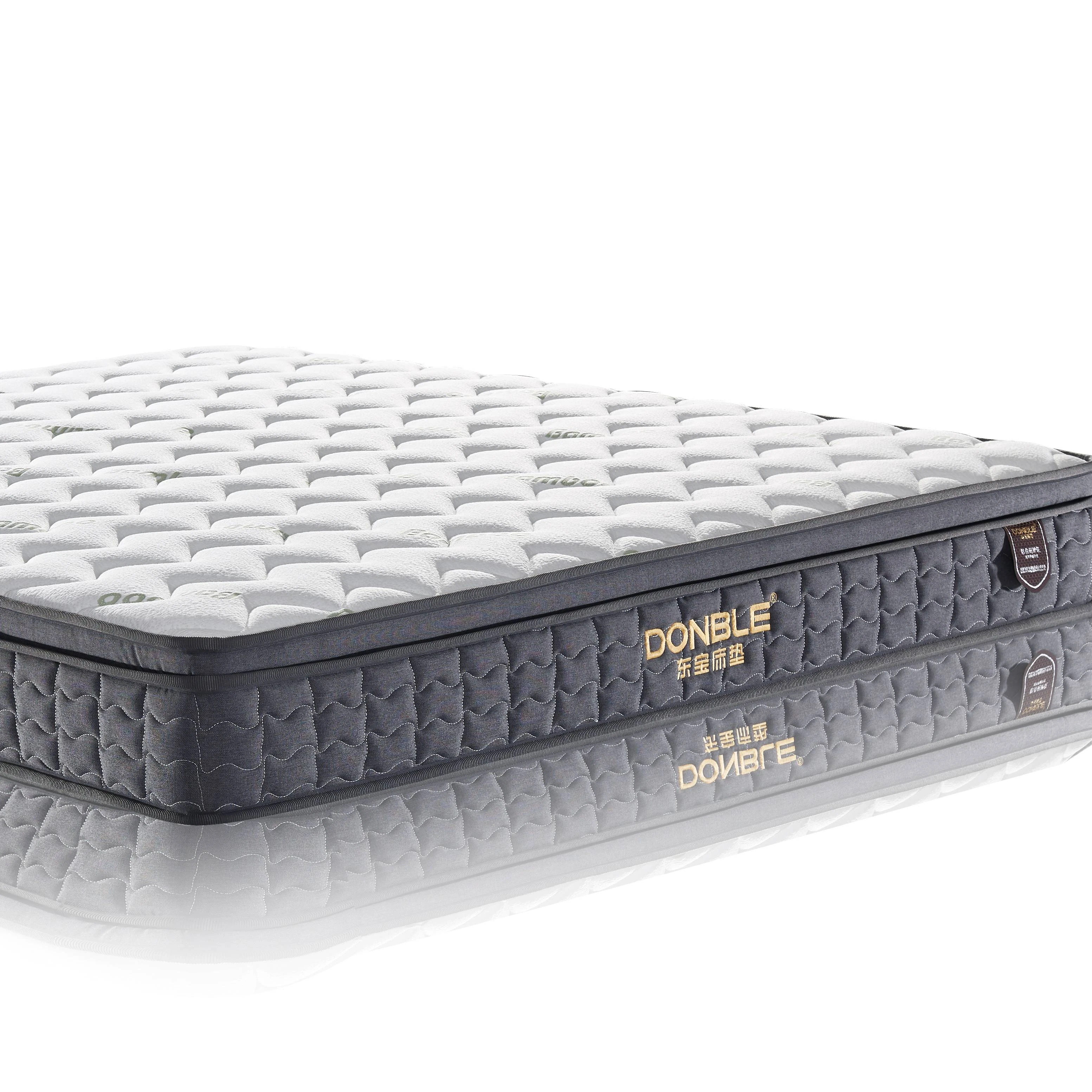 Hot Sale Factory Modern Customized Pocket Latex Hotel King Size Bed Mattress Sponge Mattress Spring bamboo Mattress In A Box