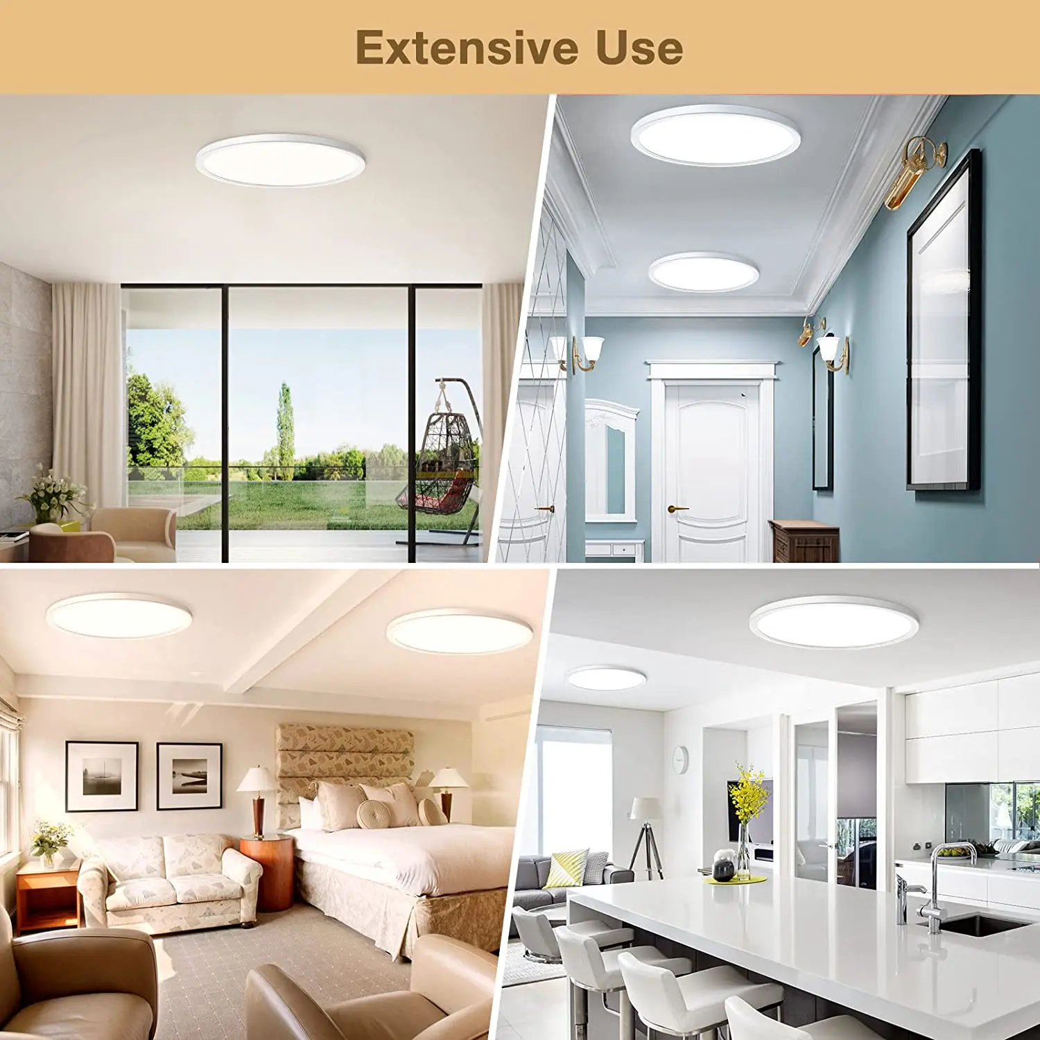 Surface Mounted Round For Living Room Tri-Proof Lamp Waterproof For Bedroom Led Ceiling Lamps/Led Light/Led Ceiling Light