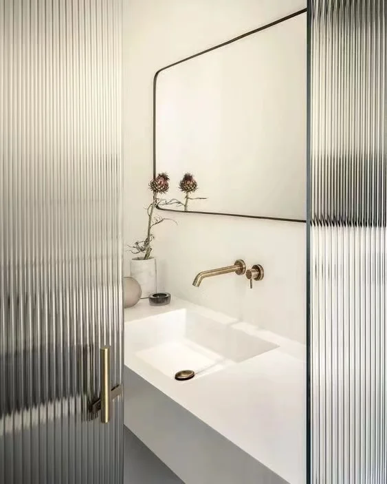 5-10mm Normal Clear Ultra Clear Moru Decorative Figured Flute Reed Patterned Glass