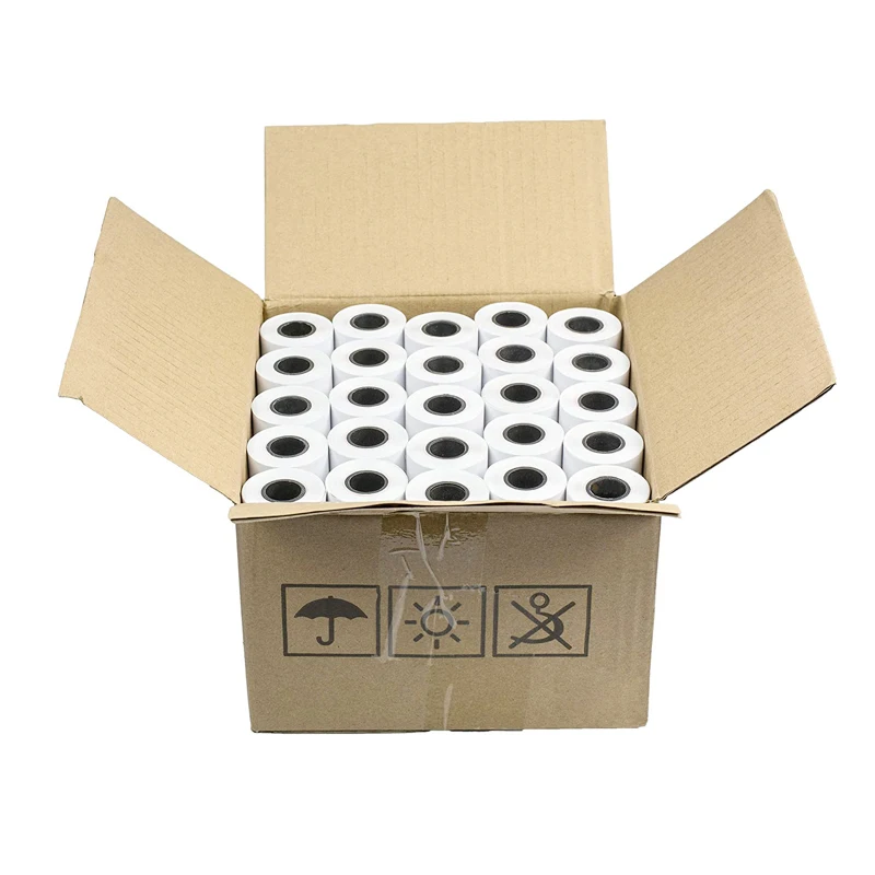 Производитель Китай 57 мм термопринтер Бумага 57x30 57x40 термобумага рулон для супермаркета