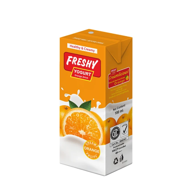  Высокое качество хорошее difestion Freshy йогурт Оранжевый Напиток для продажи