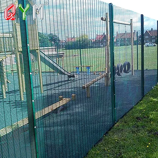 Outdoor Security Fence 358 Mesh Fence Anti Climb Fence Post