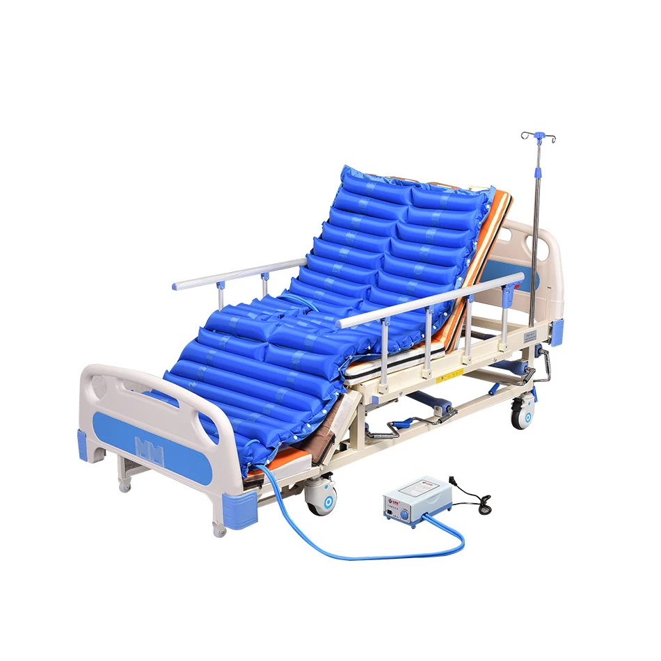 FarmaSino Good Price Hospital Beds For Sale Simple Folding Manual Hospital Bed With Hand Rail