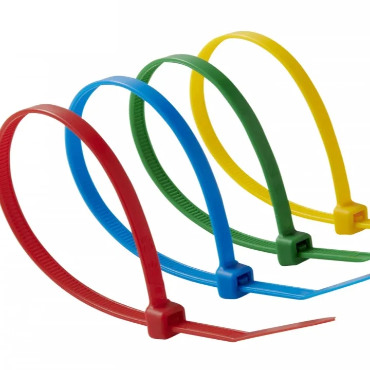 Заводская цена, нейлоновая кабельная стяжка, пластиковая нейлоновая 66 кабельная стяжка, черная цветная застежка-молния