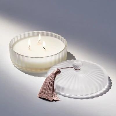 Custom Packing Crystal Infuser Wood Wick Luxury Soy Wax Scented Glass Candles Jars Private Label