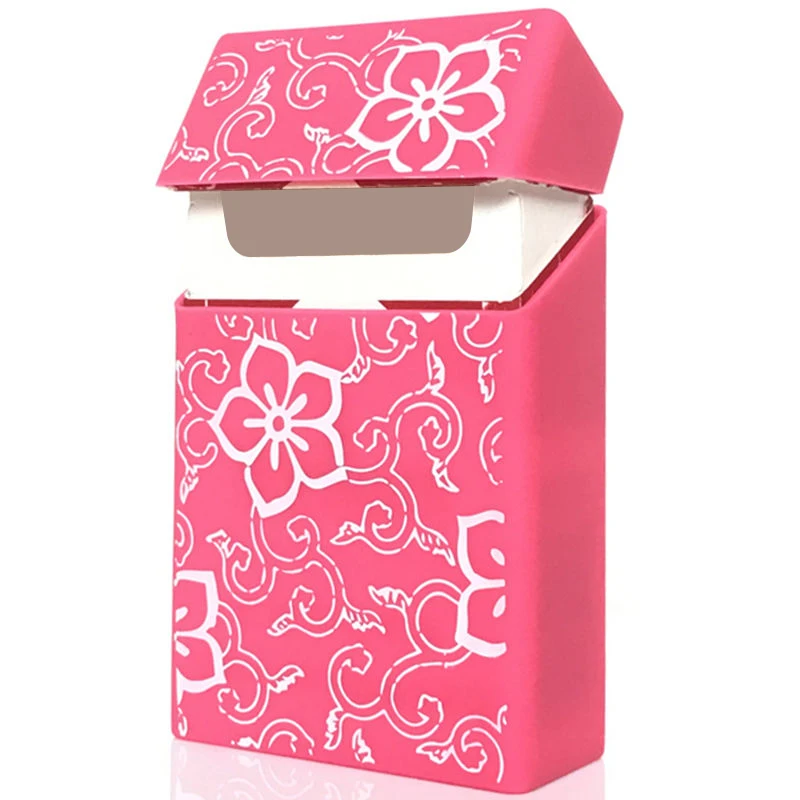 Wholesale Custom blank cigarette boxes Smoke Case Flip Top Cigarette Paper Biodegradable Packaging Boxes