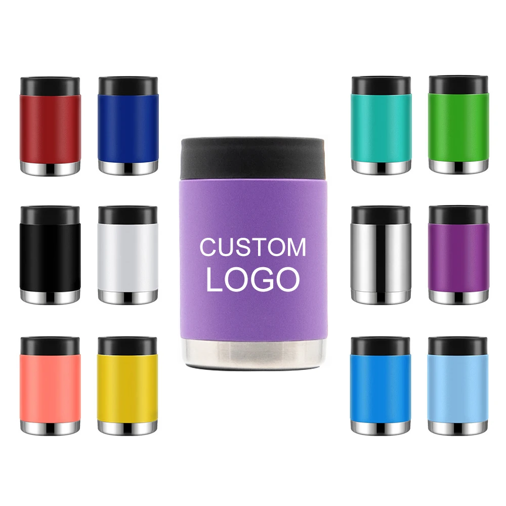 Tafuco Custom Portable Drink Beer Water Cooler Camping Mini Wine Cooler Insulated Stainless Steel Can Cooler