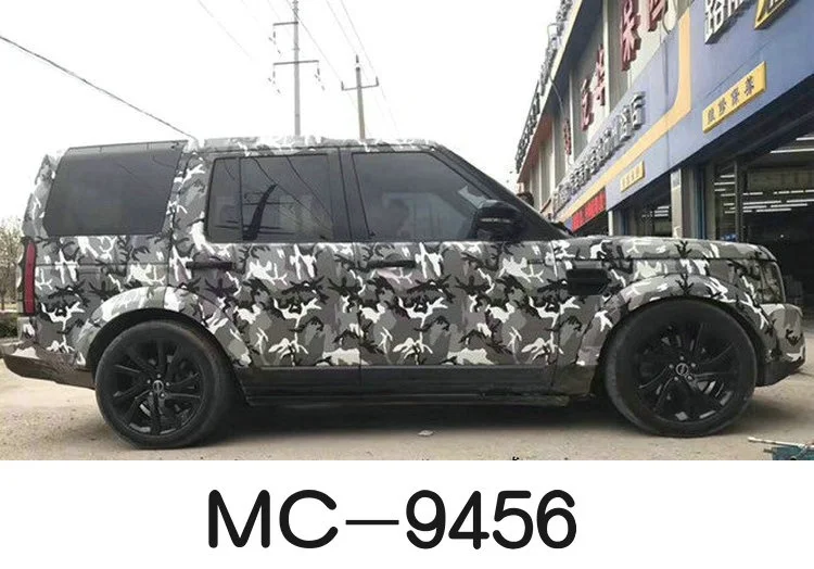 SHANLEY Forest Camouflage film Auto packaging vinyl waterproof self-adhesive PVC desert camouflage car sticker