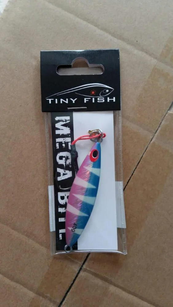 Long Micro Jig 20g 30g 40g Hard Lead Slow Jig Casting Jigs