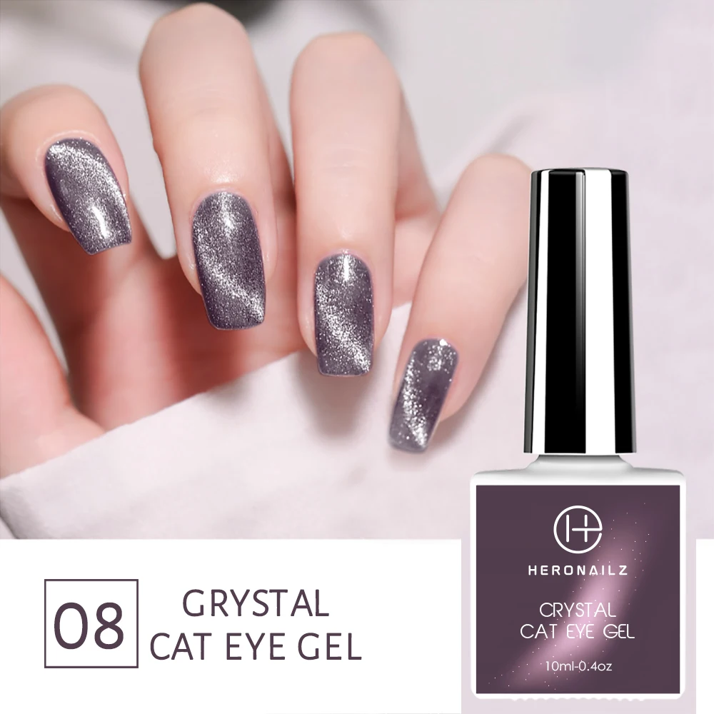 Most popular magnetic gel polish soak off 9D aurora spar cat eye gel