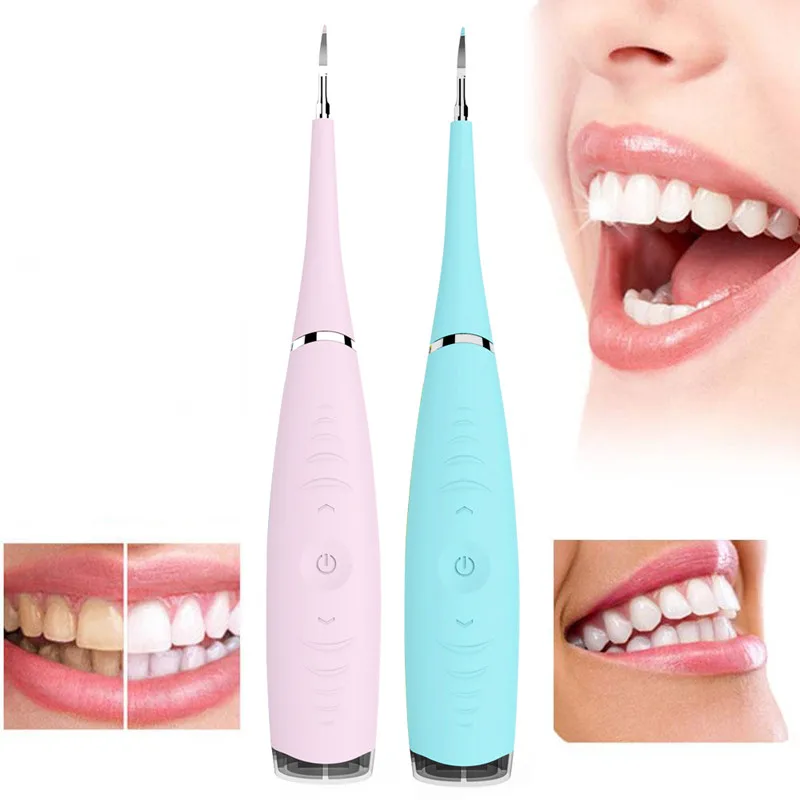 Electric USB Teeth Whitening Device Dental Scaler High Frequency Ultrasonic Sonic Tooth Tartar Remover