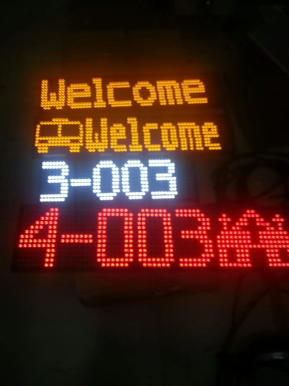 Bus Destination LED Sign Displays Bus stop LCD Screen Customized Arabic Spanish Panel on board