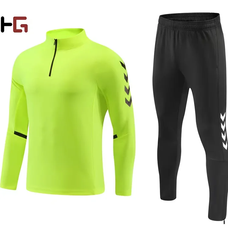 Sports Long Sleeve Men Outdoor Sweatshirt Football Jerseys Sports Jogging Top Jackets Soccer Training Tracksuit With Logo