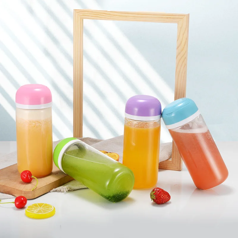  Portable Blender Personal USB Rechargeable Juice Cup Shakes Mini Handheld Fruit Mixer for Travel Gym Home Office Sports