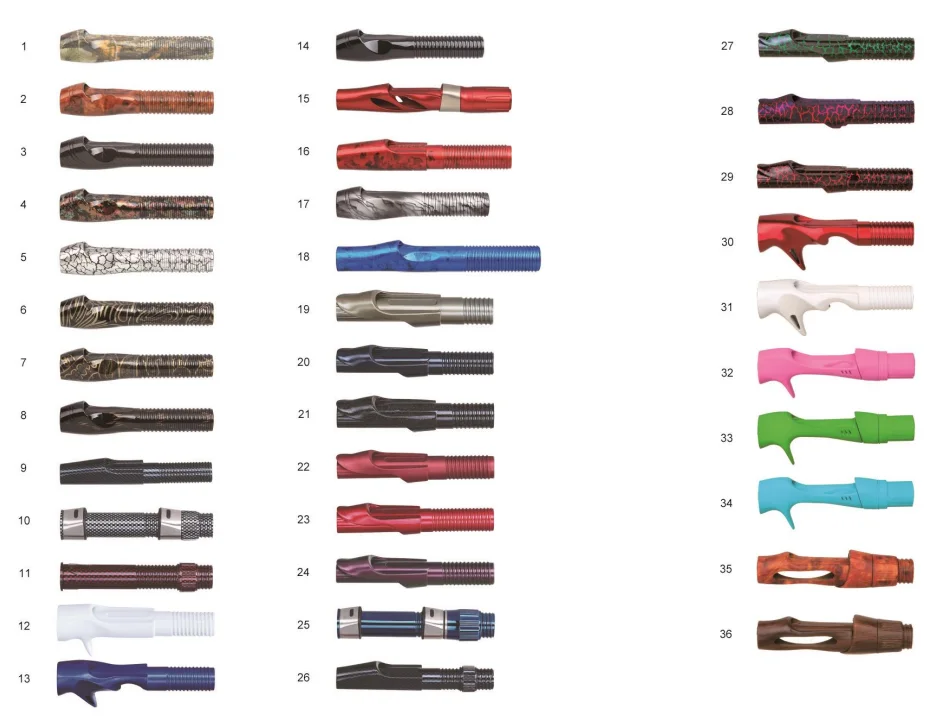 ToMyo Fishing Rod Diy Plastic/graphite Carbon Fiber Reel Seat Rod Fishing