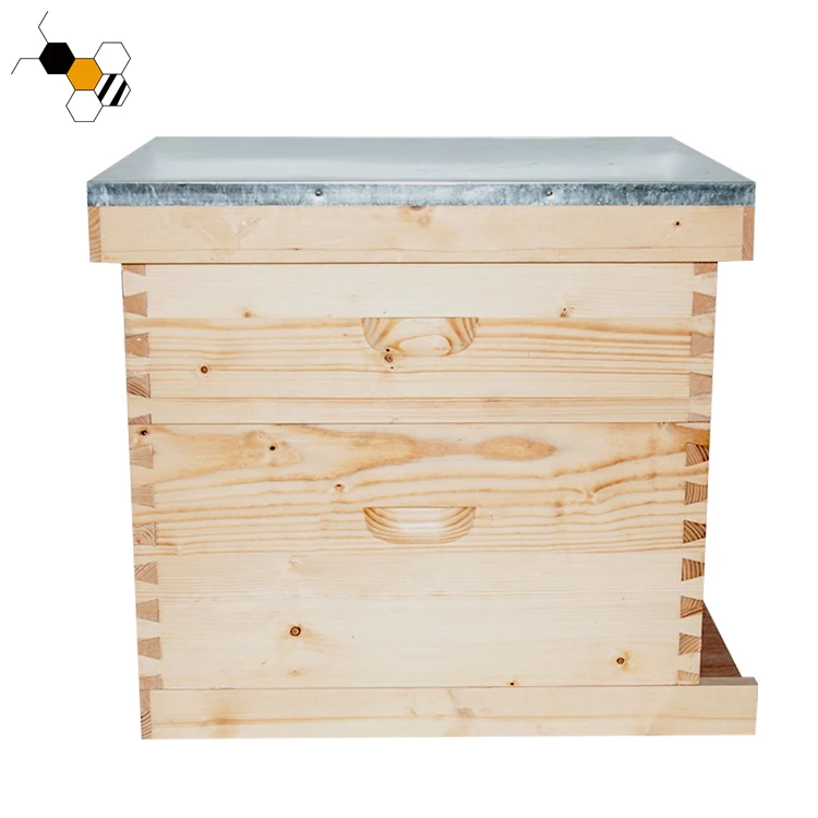10 Frame Two Layer Bee Box Langstroth Beehive