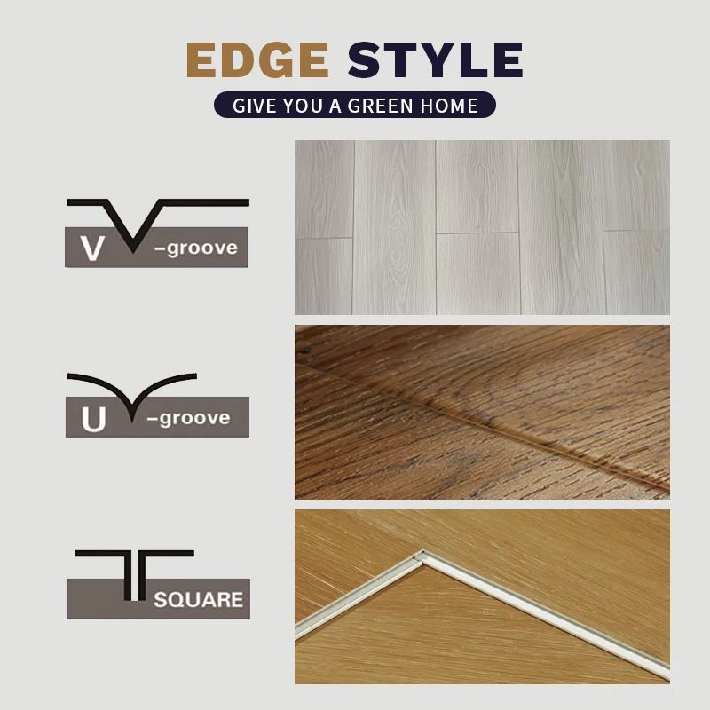 4mm Modern Wood Grain V Groove Eir Surface Recycle Piso Vinilico Spc Floor Good Price PVC Chinese Indoor Apartment JIABAO CN;SHN