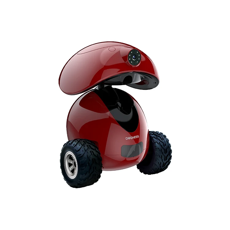 Dogness New Design Wholesale Automatic Dog Companion Robot Intelligent Wifi Camera Cat Ipet Robotic Toy with Microphone