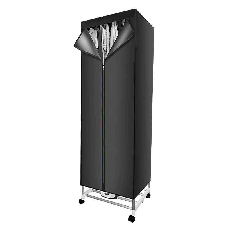 New Remote control Portable Cloth Dryer Folding Electric Clothes Dryer Machine 900W With Waterproof Cloth