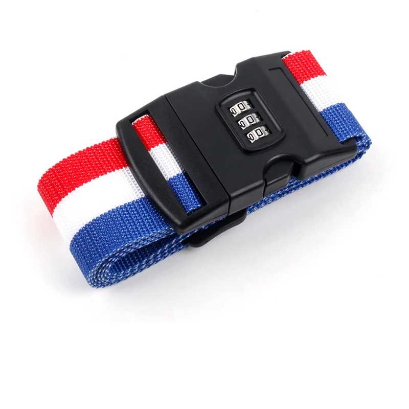 Wholesale Adjustable Luggage Belt Durable Nylon Security Travel Luggage Strap