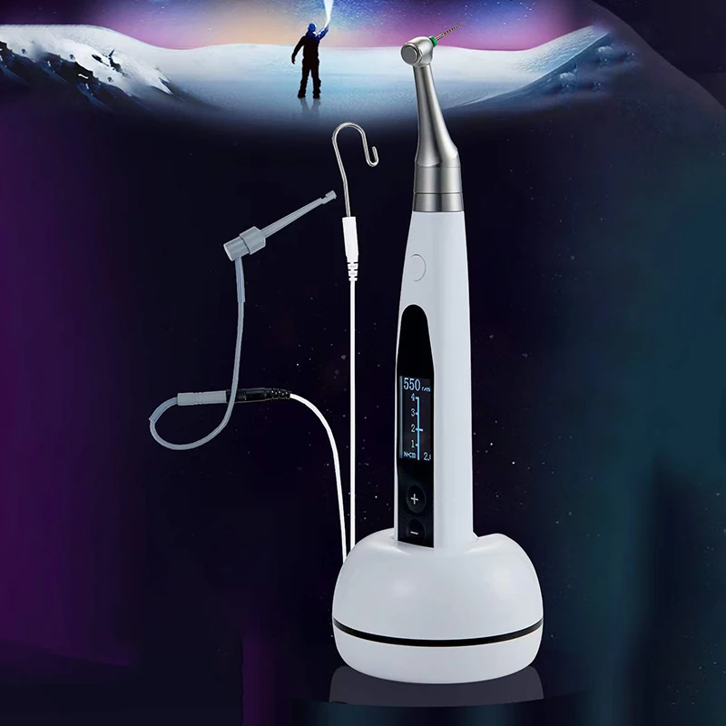 Wireless Dental Rotary Endo Motor Contra Angle Dental Endodontic Equipment and Apex Locator Oral Therapy Accessories