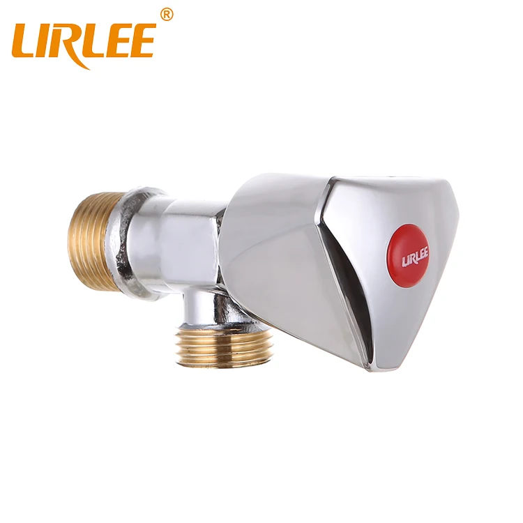 LIRLEE Durable Popular Good Quality OEM Bathroom Kitchen 3 way single angle valve