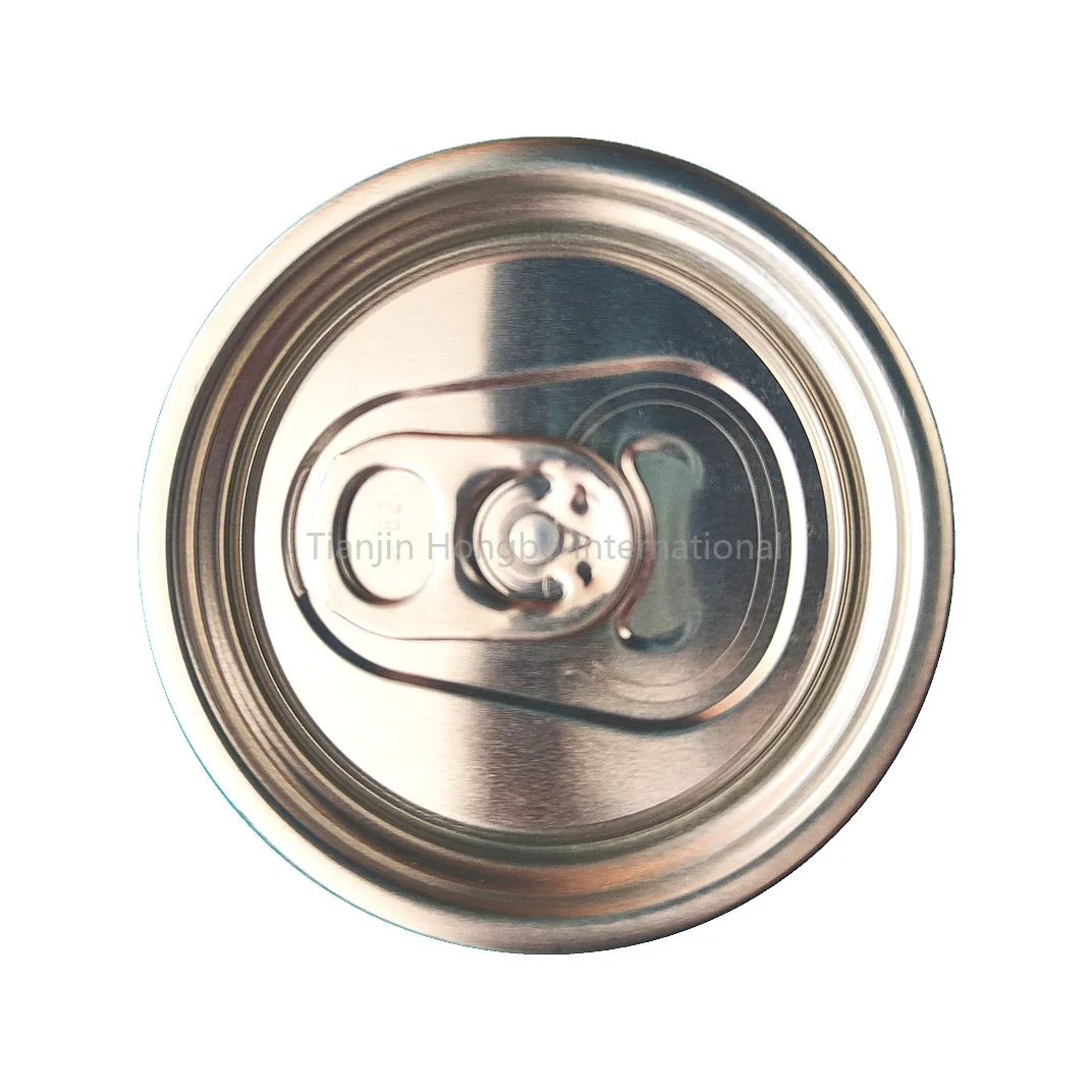 #202 52mm SOT Aluminium EOE easy open end can lid can cover