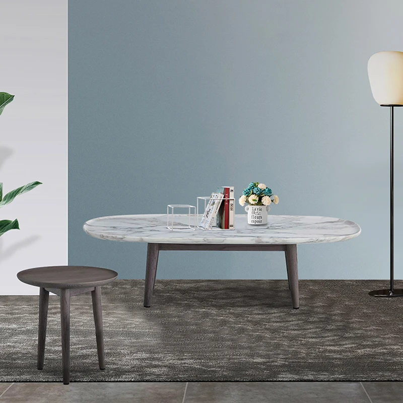 Expensive White Italian Oval Pakistan Sunny Natural White Marble Coffee Table Modern