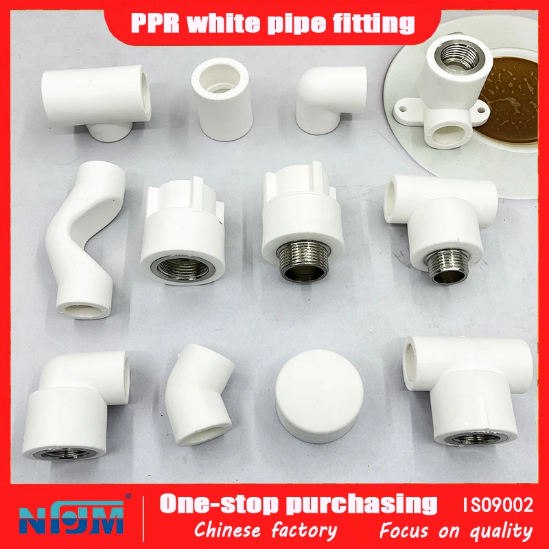 Socket Fusion Joint Connection Method PPR Pipe Fitting Tee Coupling butt-welding tee joint PPR Plastic Manufacturers Equal Tee