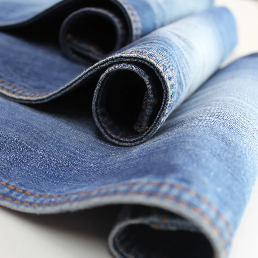 Textile 11oz 100% Cotton Fabric Jeans Bangladesh Denim Women Woven Men Clothes and Shoes Shirts Apparel Stock Shoes Men TWILL