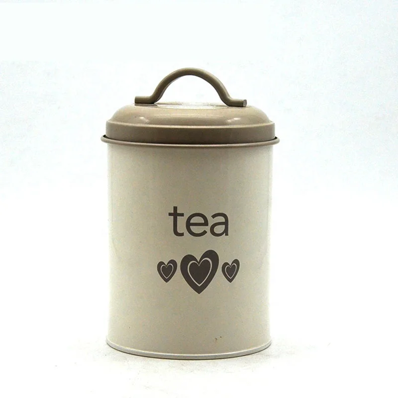 Wholesale Luxury Food Grade Metal Tea Tin Can For Tea Packaging