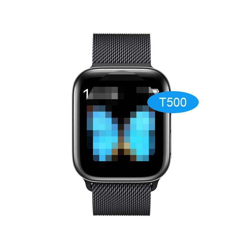 New Call Reminder 1.44 Full Screen Touch Control T500 Apel Watch Serie 6 Smart Watch Price