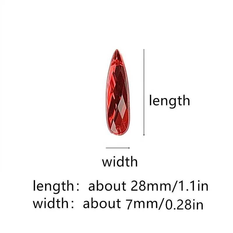 zsbszc sew Acrylic 28X7MM rhinestones WATERDROP diamonds PINK GOLD crystal rhinestone jewelry flat back beads needlework SDZ