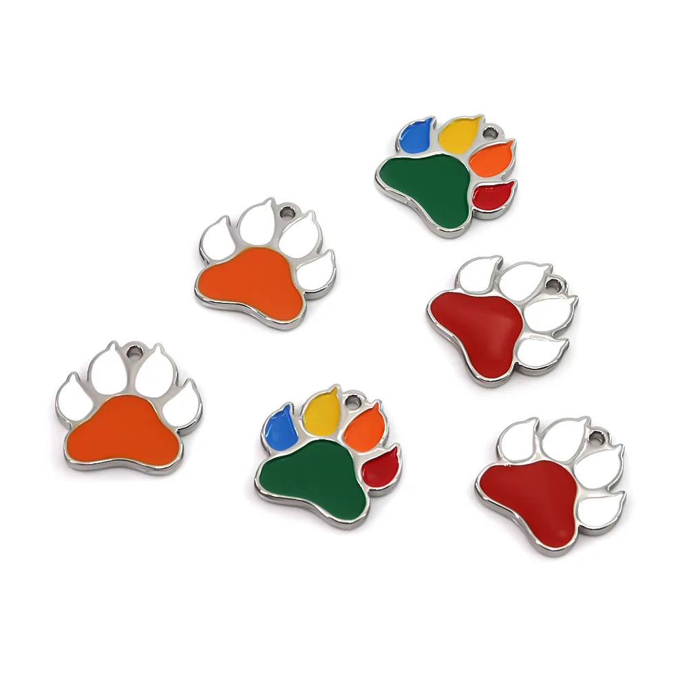 Pet Name Id Qr Code Name Dog Tag Custom Logo Sublimation Metal for Engraving Necklace Dog Tags Metal Round Shape Zinc Alloy