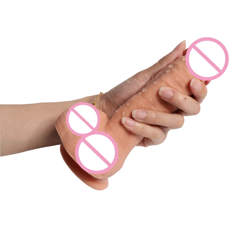 
Realistic Dildo Cock Soft Material Huge Penis With Suction Cup Sex Toys for Woman Strapon Lesbian Female Masturbation 