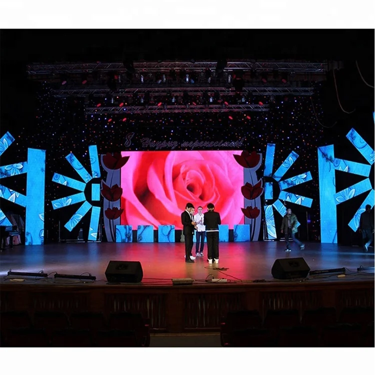 Indoor high brightness Led Display panel Rental Event Stage pantalla Indoor video wall led panel p2.976mm