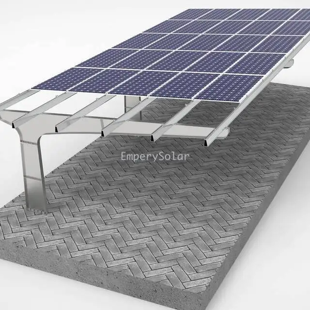 High quality prefab garage tent garage shed car parking shade carpot  solaire canopy