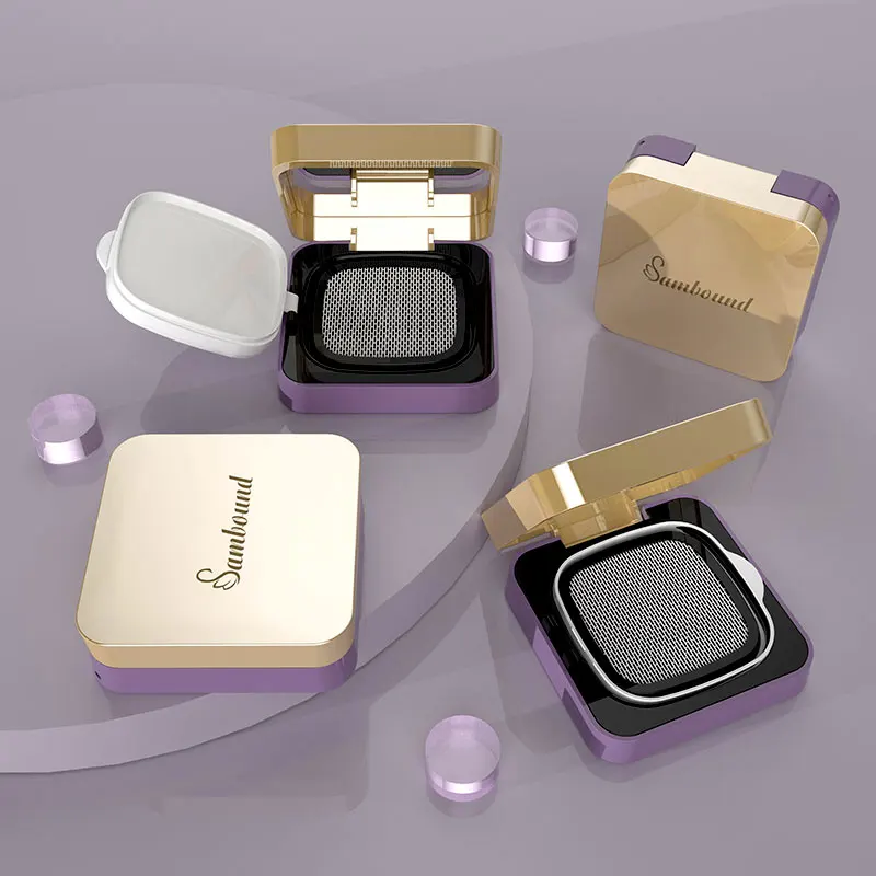 wholesale plastic cosmetic liquid foundation airless compact case packaging empty bb cc cream air cushion puff container box