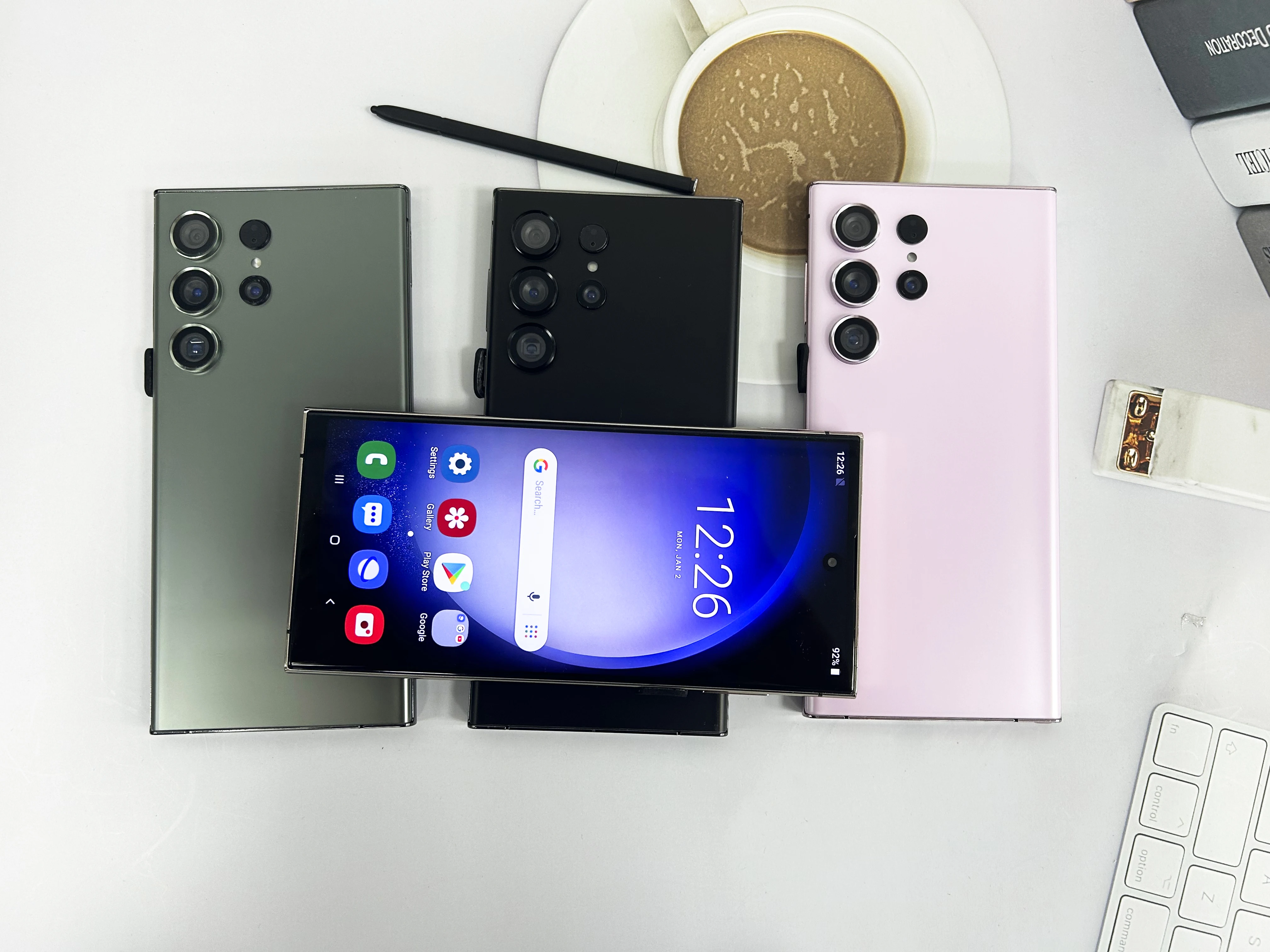 2024 Original S24 Ultra 5G Smartphone cell phone stylus google AI 16GB+1TB 7.3inch screen Dual Sim Unlocked Android Mobile phone