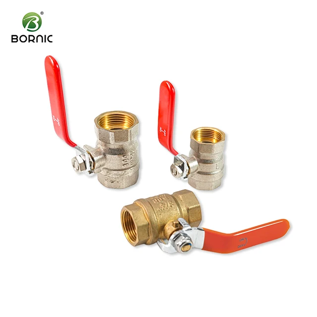 Bornic Valve Factory Sample Free Brass Water Ball Valve Male Threaded Forged All Size OEM&ODM Brass Ball Valve